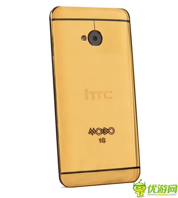 HTC推黃金外殼HTC One 售價4416美元