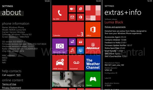 Nokia Lumia 929全新諜照和詳細(xì)規(guī)格曝光
