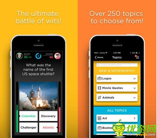 百科競猜應用新秀QuizUp的成功之道
