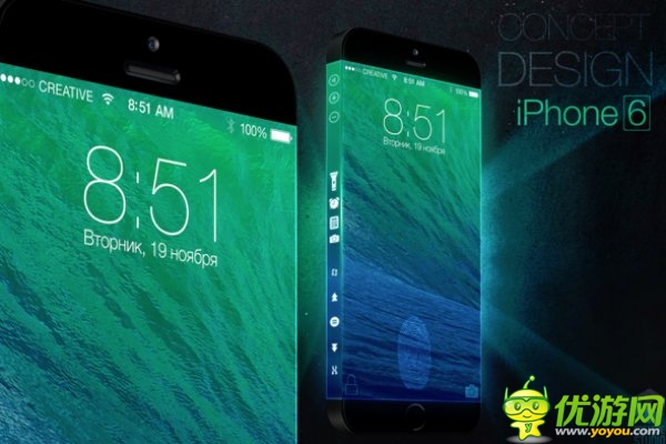 蘋果iPhone 6概念機(jī)又有新想法：環(huán)繞立體屏
