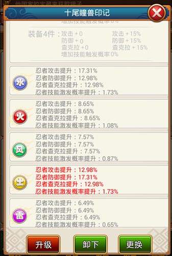 六道神級裝備！ 《火影大人》套裝系統(tǒng)火爆出爐