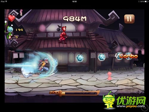《忍者無雙》今日登陸IOS 跑酷2.0時(shí)代開啟