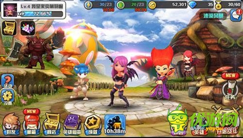 《Hello Hero》iOS新版評測：二次元版星球崛起