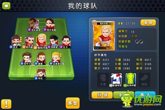 足球大逆襲陣容攻略大全（不同陣型陣容推薦）