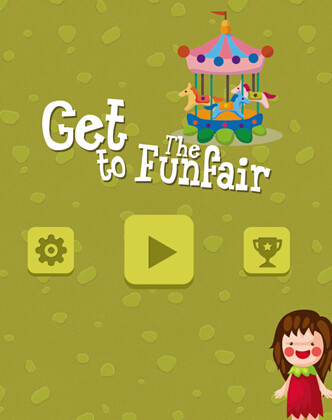 方塊退讓小萌娘要去游樂場：Get To The Funfair