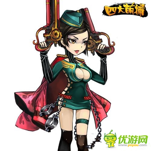  暴走妹來襲《四大萌捕》6.5 公測 賣萌無罪