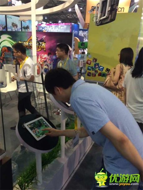 手游在成CJ亮點(diǎn)《三國(guó)志亂消》試玩火爆