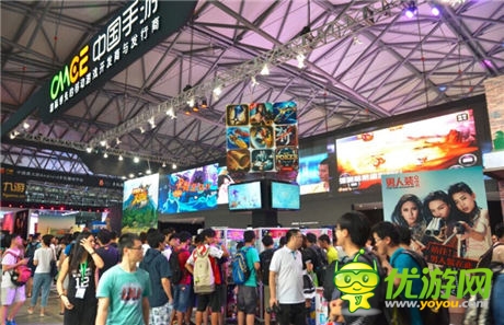 娛樂大咖攜手游戲明星 China Joy中手游展臺(tái)星光耀眼