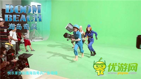 快樂(lè)家族上演百變大咖秀《海島奇兵》代言視頻花絮曝
