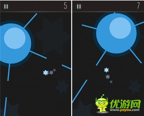 雖然新潮但超難!智慧型手機(jī)動(dòng)作游戲《orbit》介紹