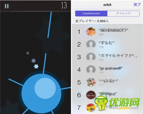雖然新潮但超難!智慧型手機(jī)動(dòng)作游戲《orbit》介紹