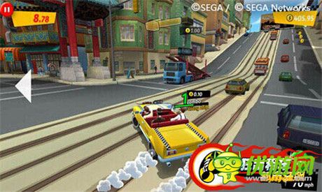 掌趣大陸?yīng)毚鶶EGA手游大作《瘋狂出租車：都市狂飆》