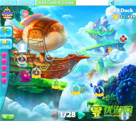 三消手游大作《小魚(yú)愛(ài)消除（Fish Epic）》上架安卓