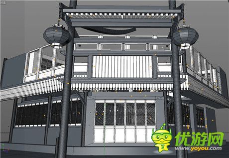還原經(jīng)典場景《仙劍客?！穲鼍?D搭建圖曝光